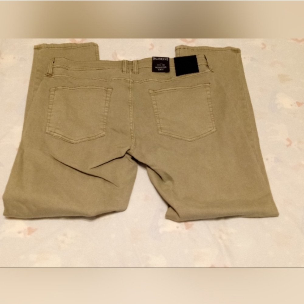 🆕 BLANK NYC The Wooster Slim Fit Jeans, High Waist, 5 Pocket Pants, 34x30, NWT - Picture 12 of 13